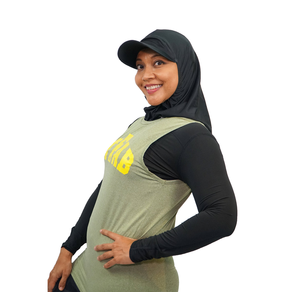 Powerlifting Top - Olive Green