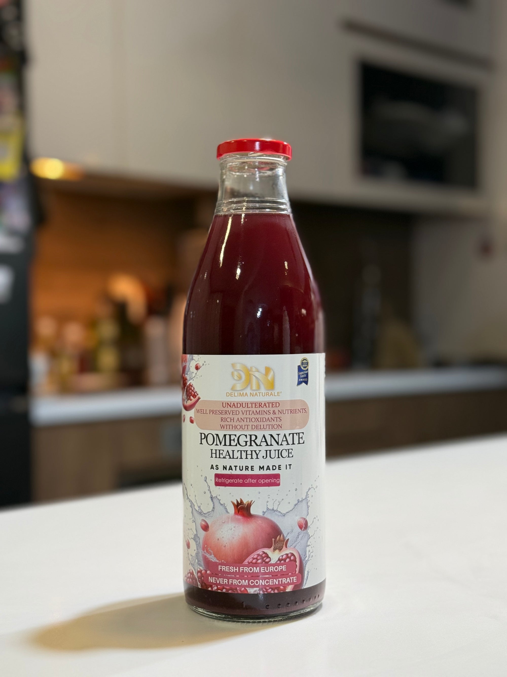 POMEGRANATE - Organic Pomegranate Delima Naturale (1 litre)