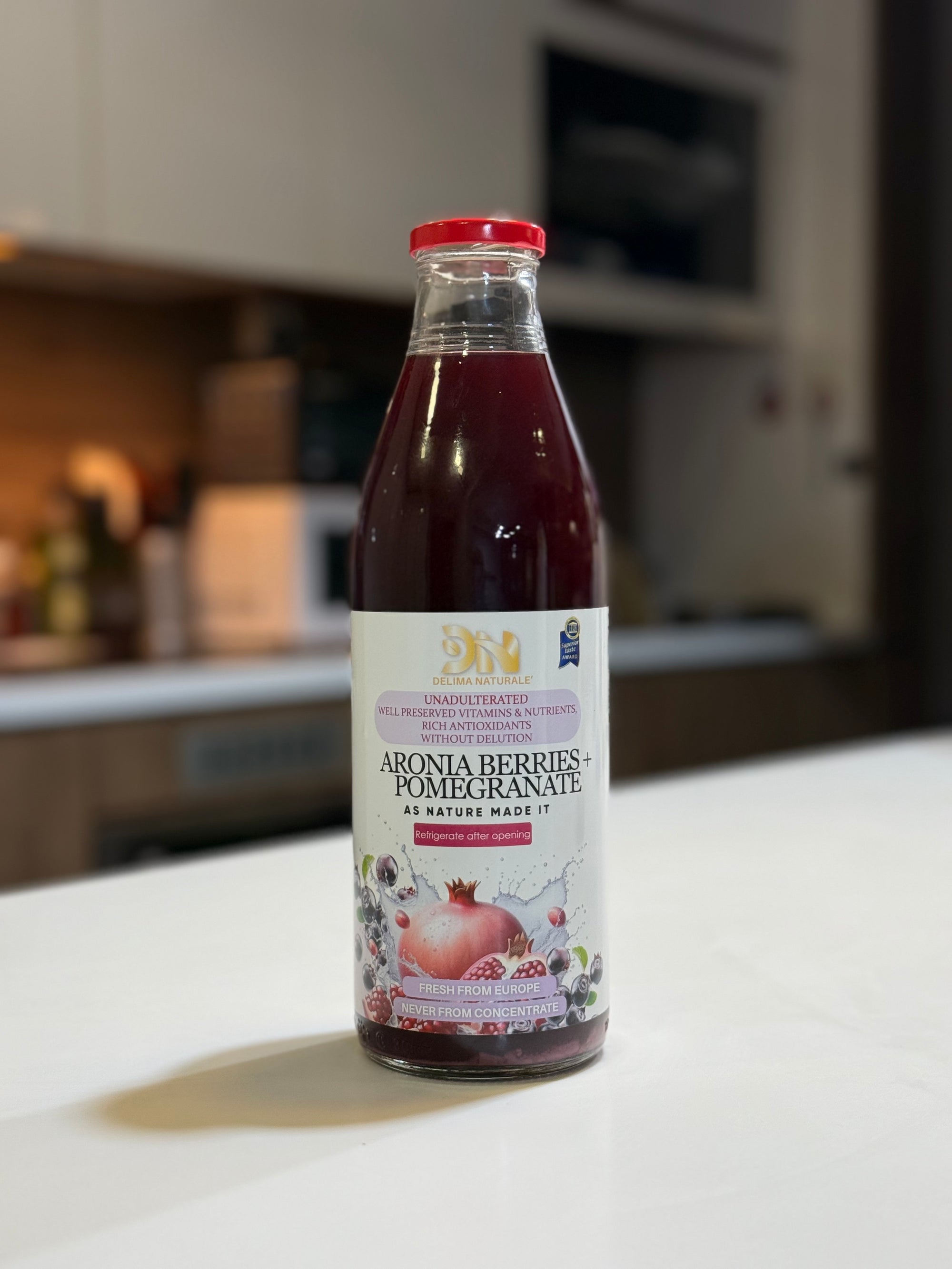 POMEGRANATE - Organic Pomegranate Delima Naturale (1 litre)