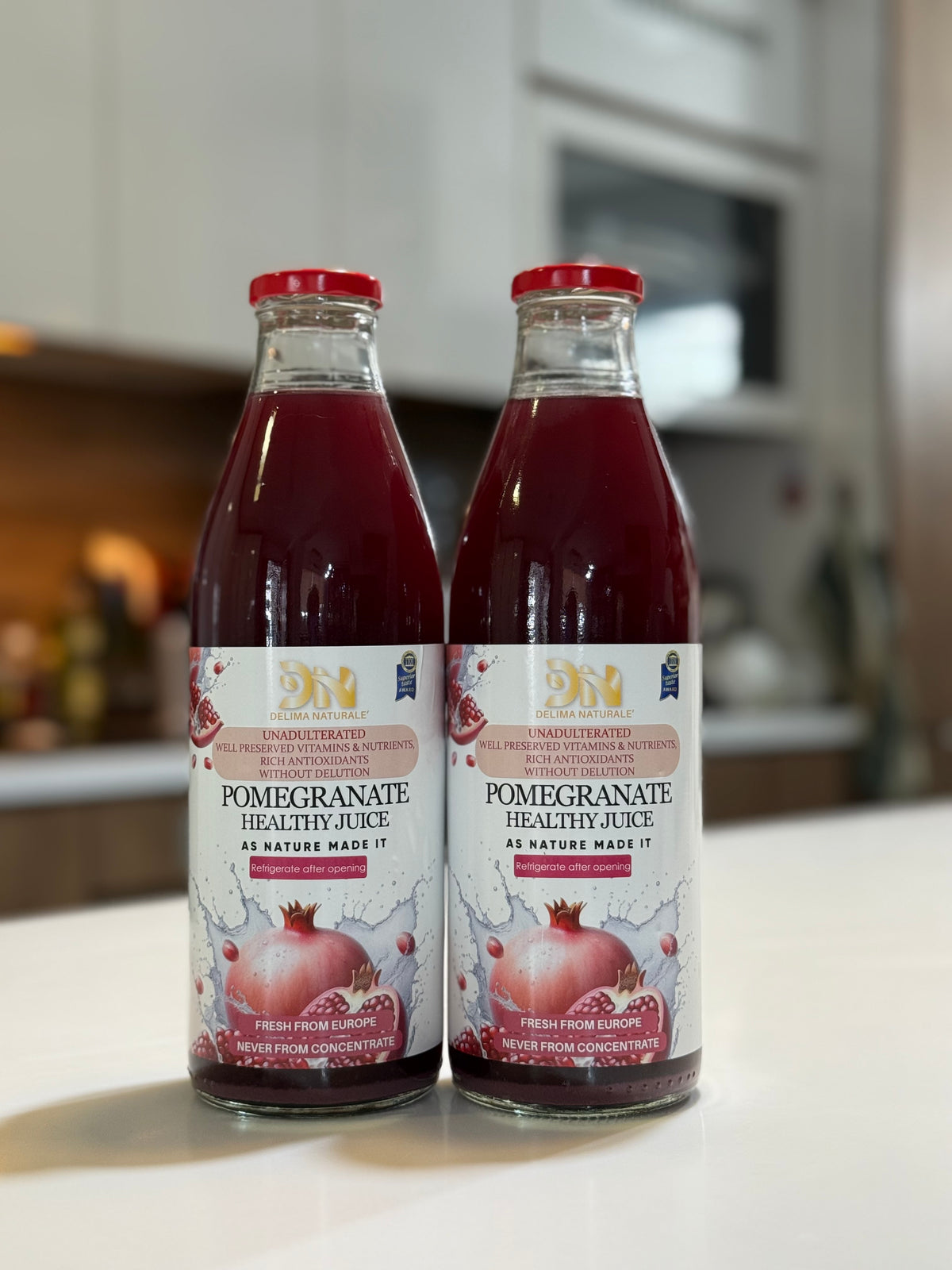 POMEGRANATE - Organic Pomegranate Delima Naturale (1 litre)