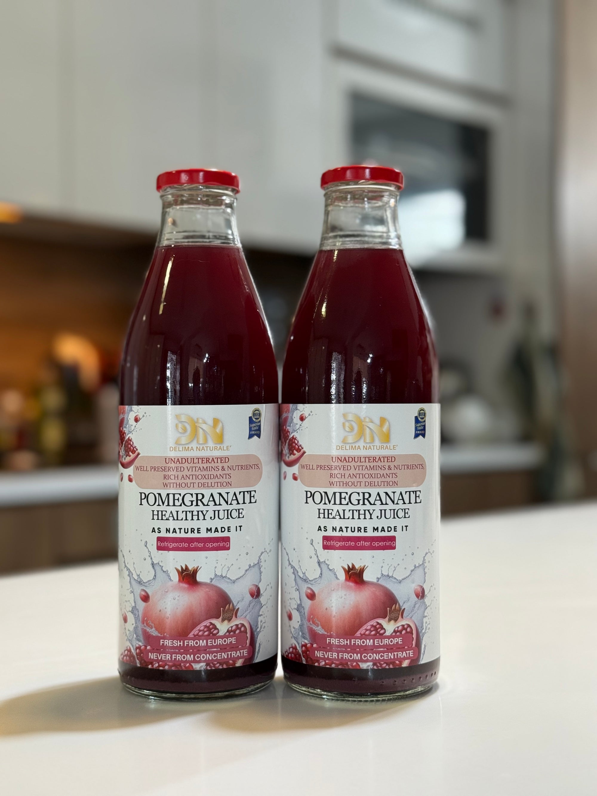 POMEGRANATE - Organic Pomegranate Delima Naturale (1 litre)