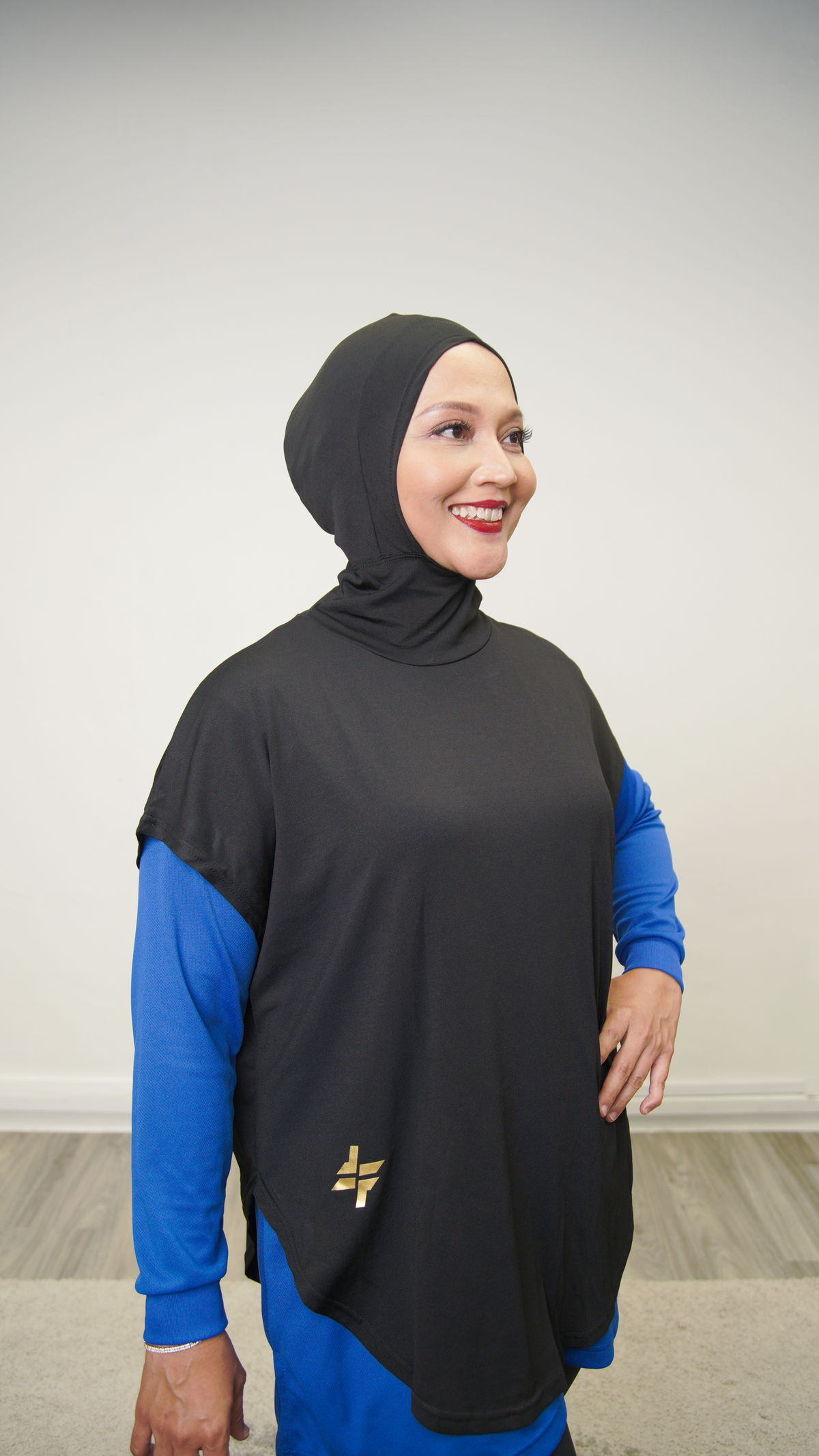 Sporty Outer Cover Hijab Tee