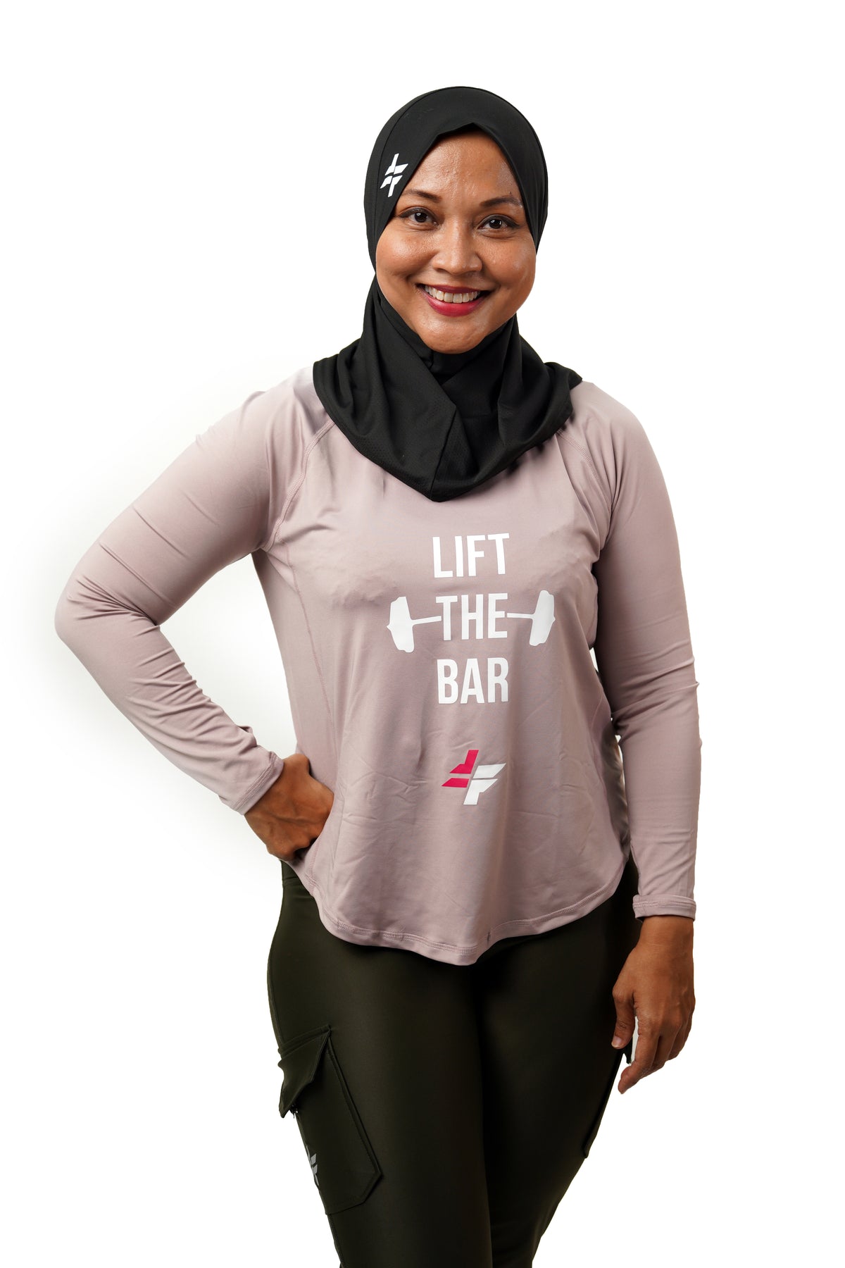 Lift the Bar Tees - Nude