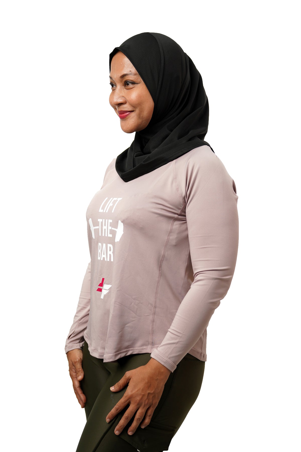 Lift the Bar Tees - Nude
