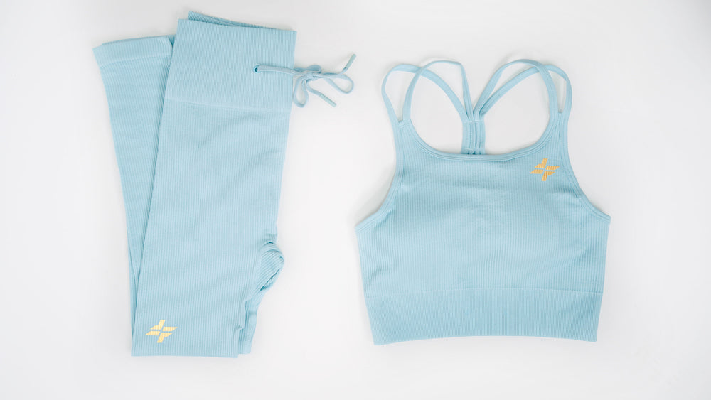 Seamless Bra and High Waist Leggings Set