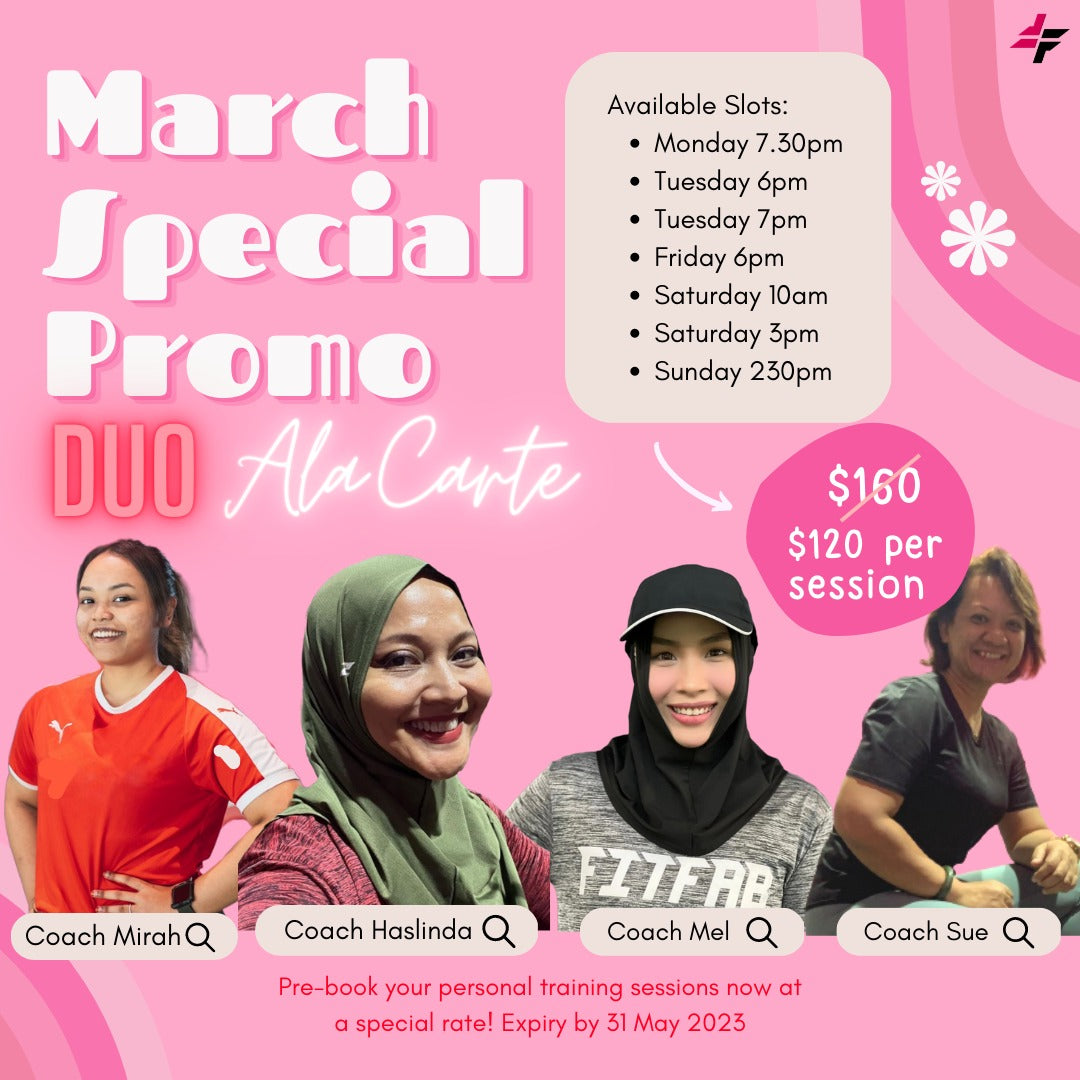 March Special Promo - Duo Ala Carte