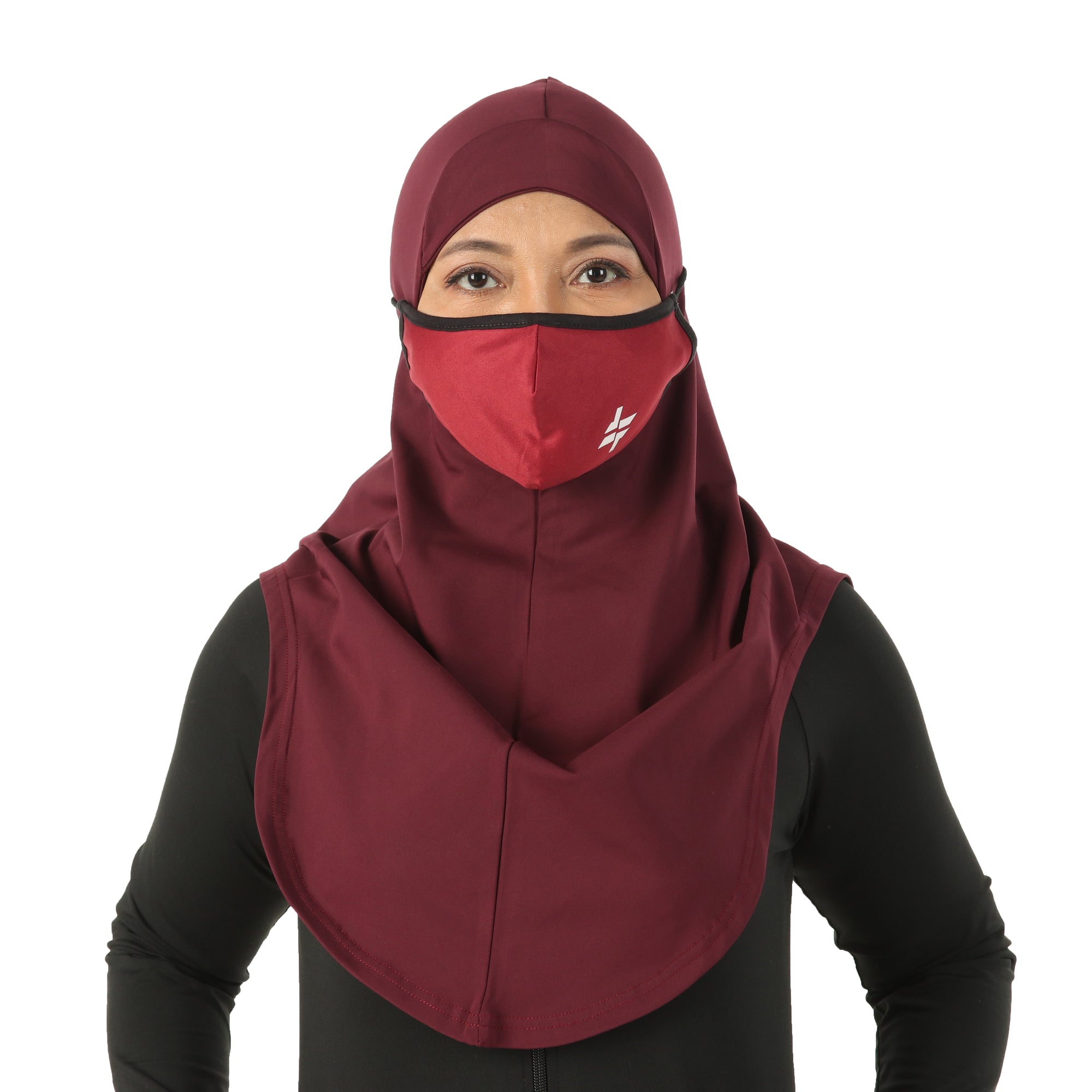 FitFab Long Hijab + Mask Set