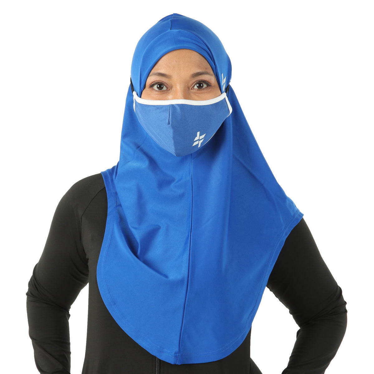 FitFab Long Hijab + Mask Set