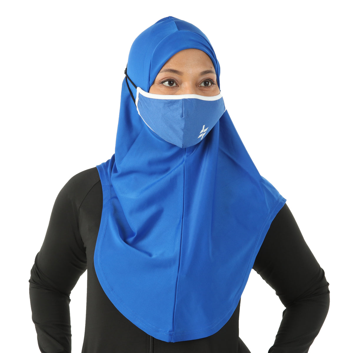 FitFab Long Hijab + Mask Set