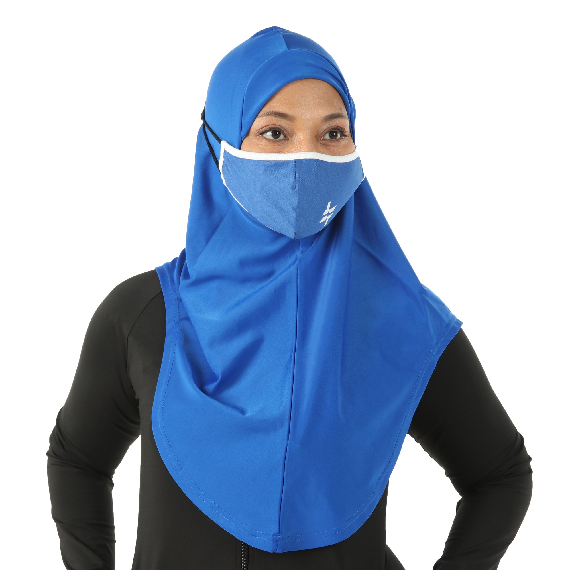 FitFab Long Hijab + Mask Set