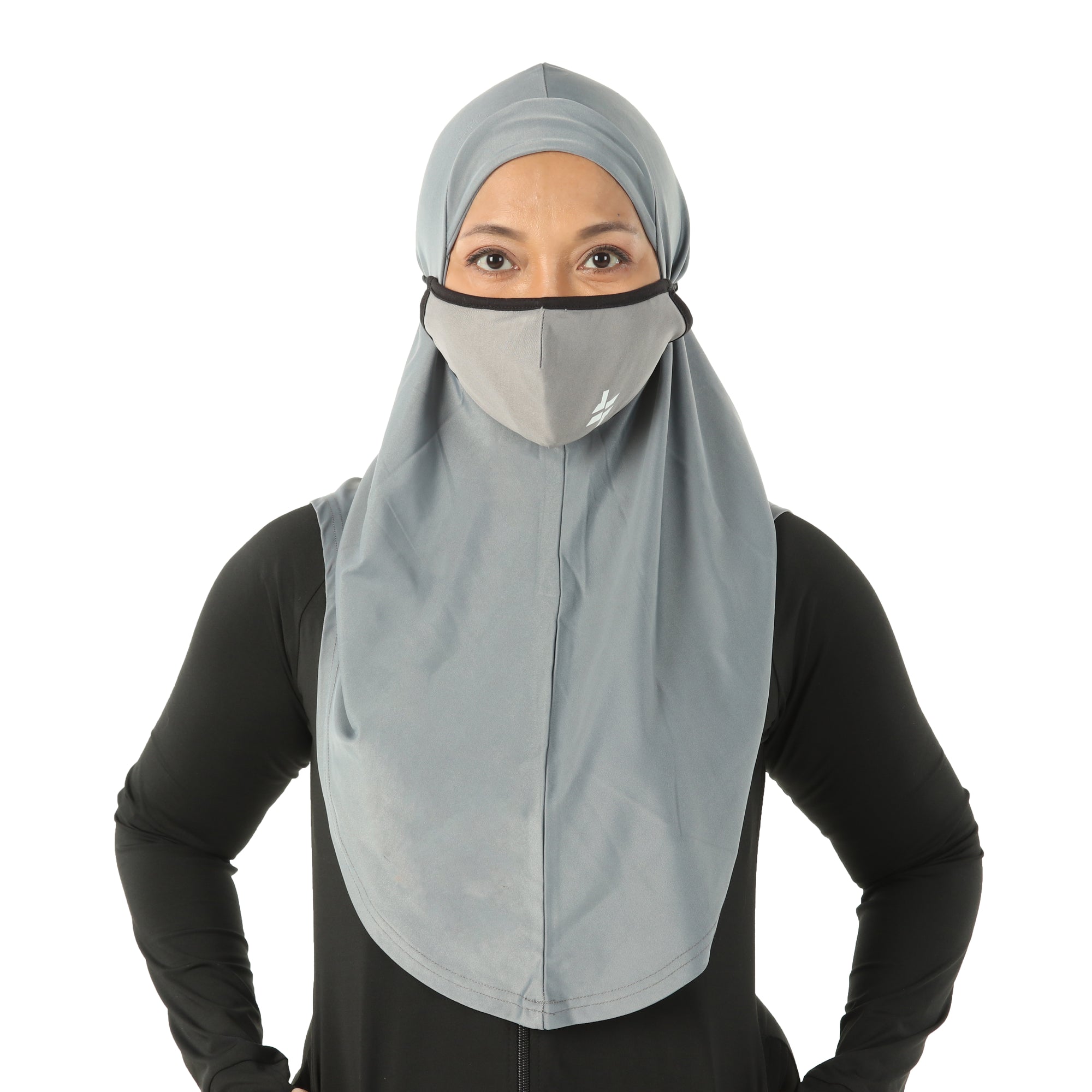 FitFab Long Hijab + Mask Set