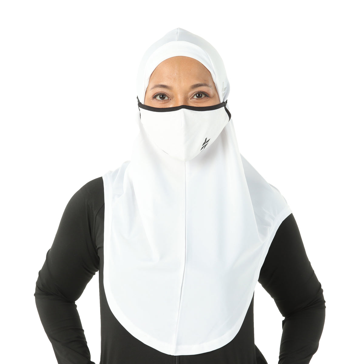 FitFab Long Hijab + Mask Set