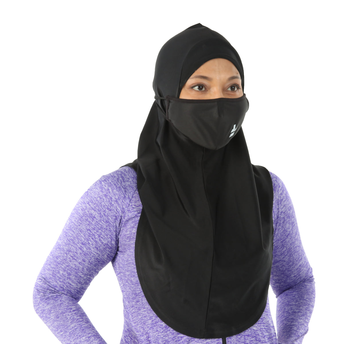 FitFab Long Hijab + Mask Set