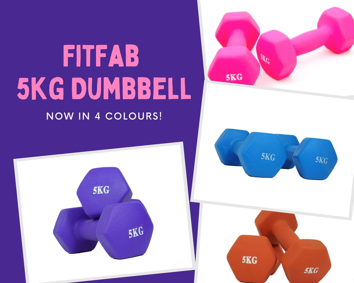 FitFab 5kg Dumbbell