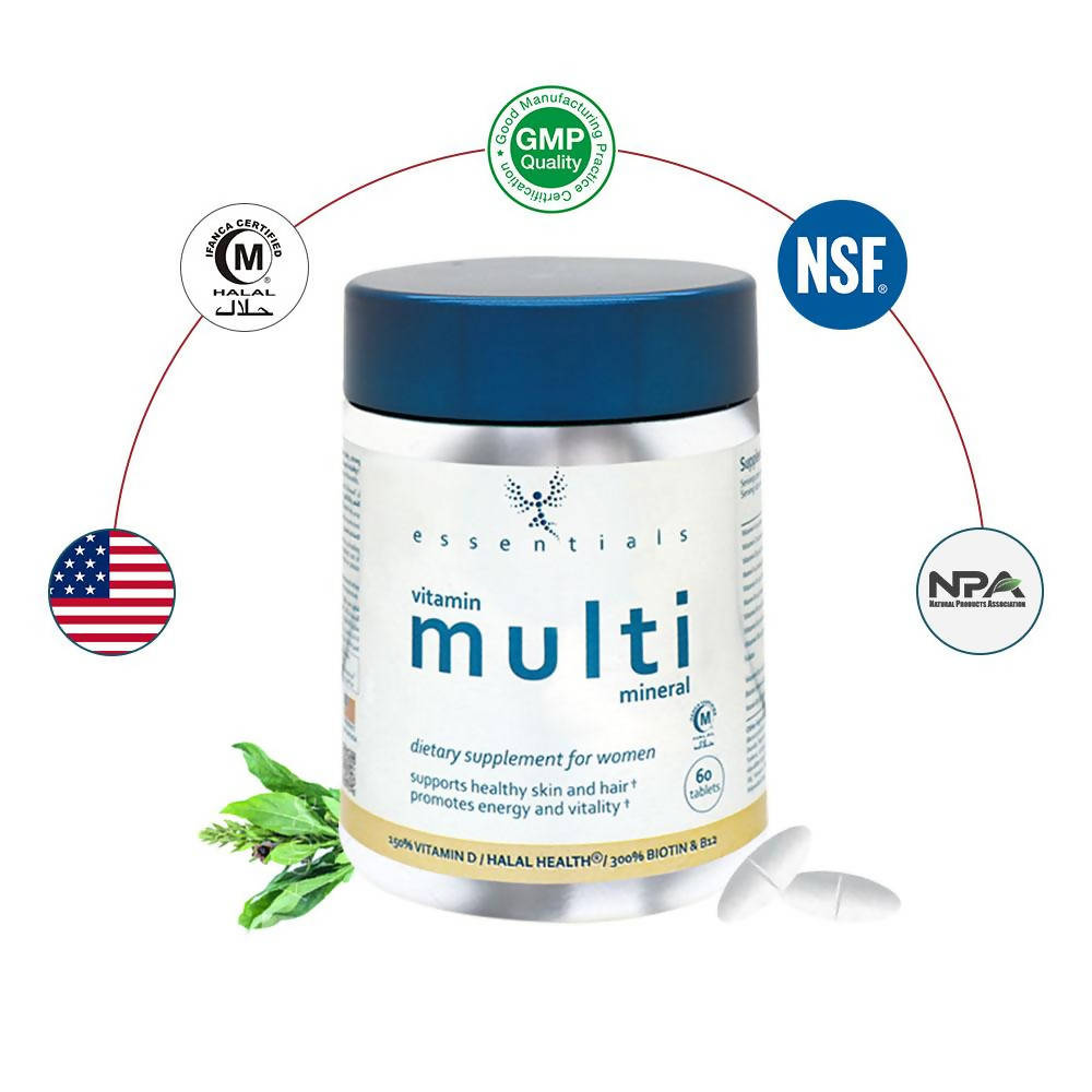 Essentials Halal Multi Vitamin & Minerals