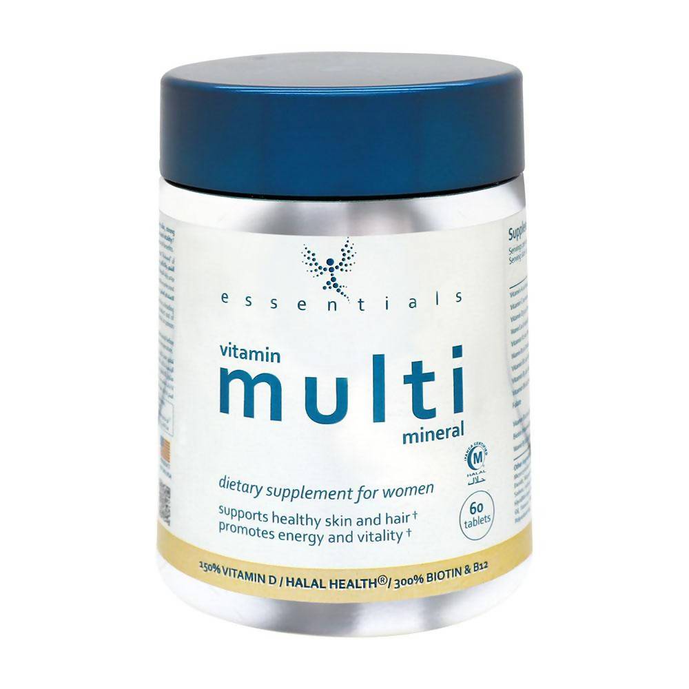 Essential Halal Multi Vitamins &amp; Minerals +  Pink Starter Kit Combo