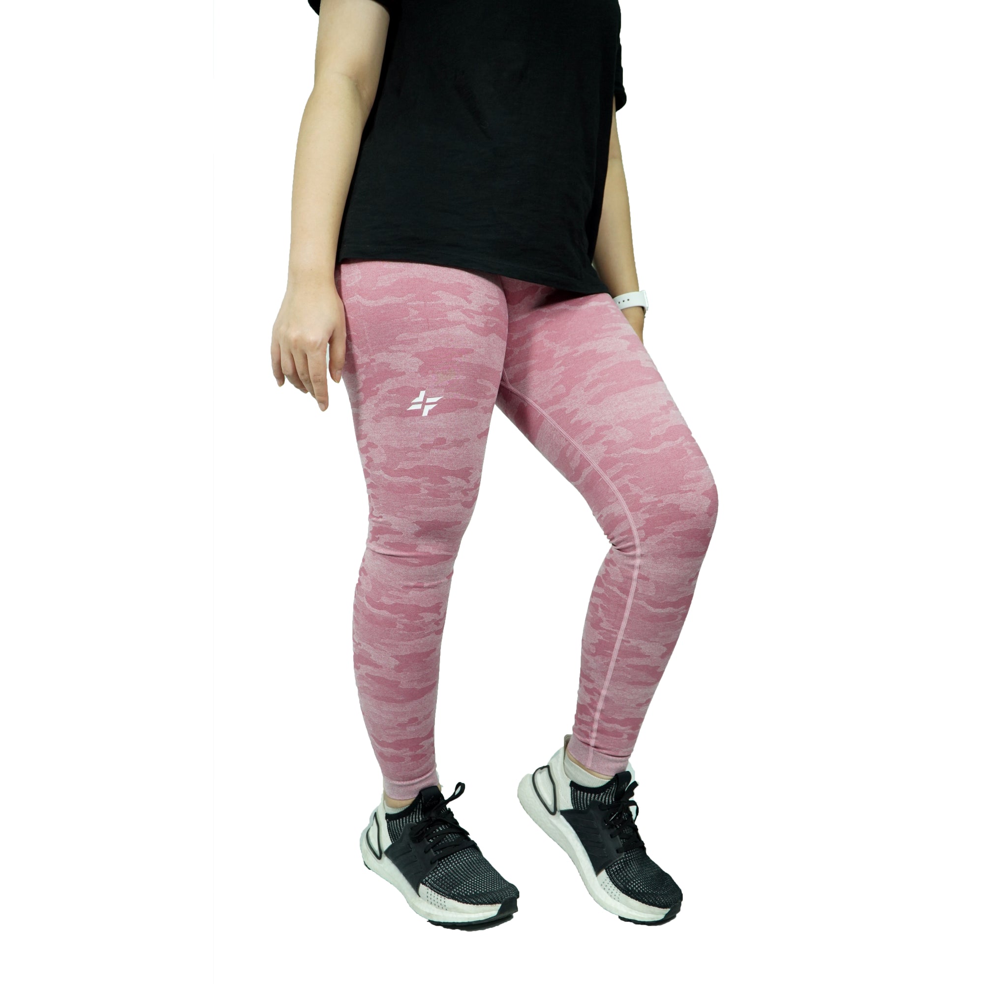 FitFab Soft Camouflage Seamless High-Waisted Tights