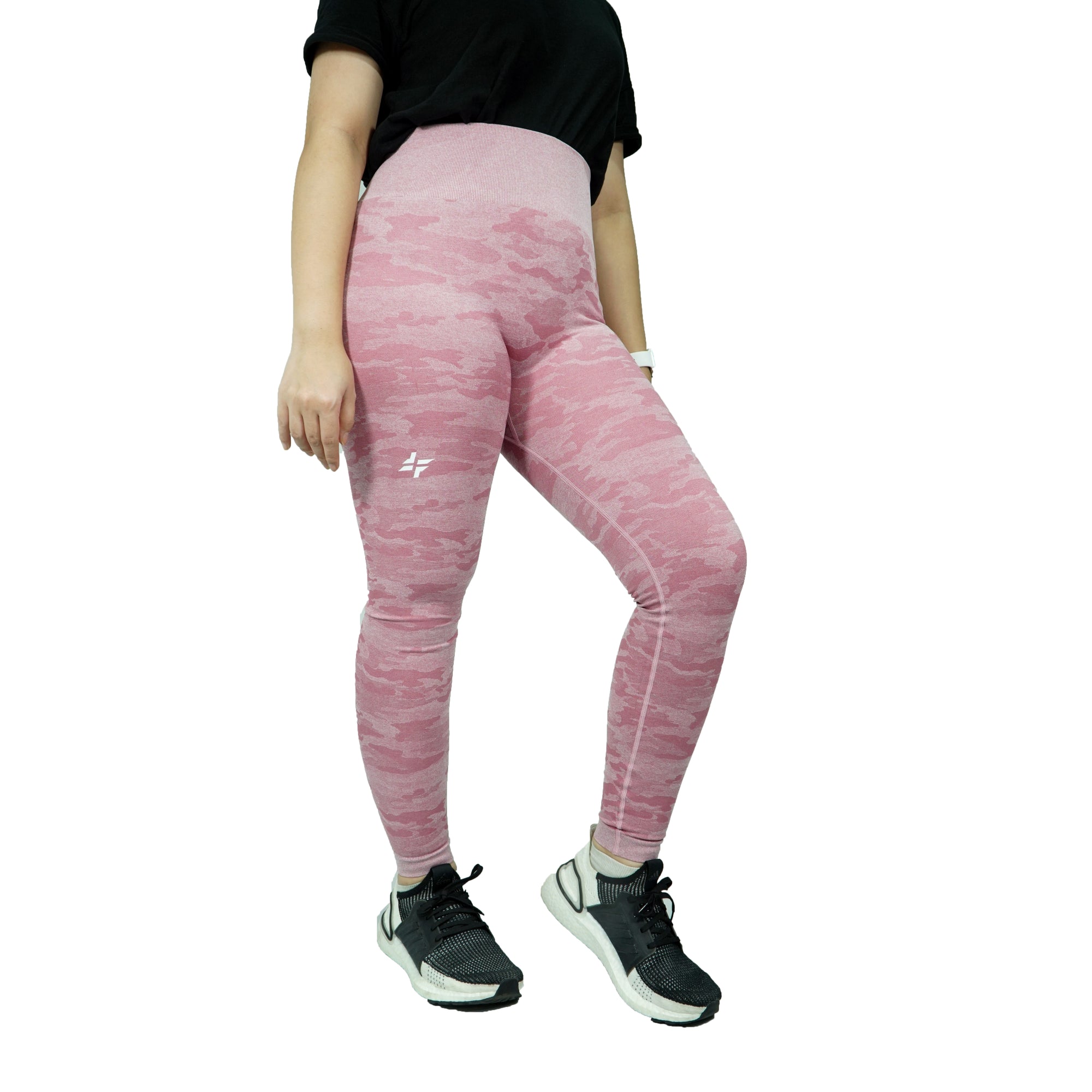 FitFab Soft Camouflage Seamless High-Waisted Tights